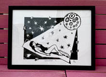 Load image into Gallery viewer, Moonbathing - A3 Print
